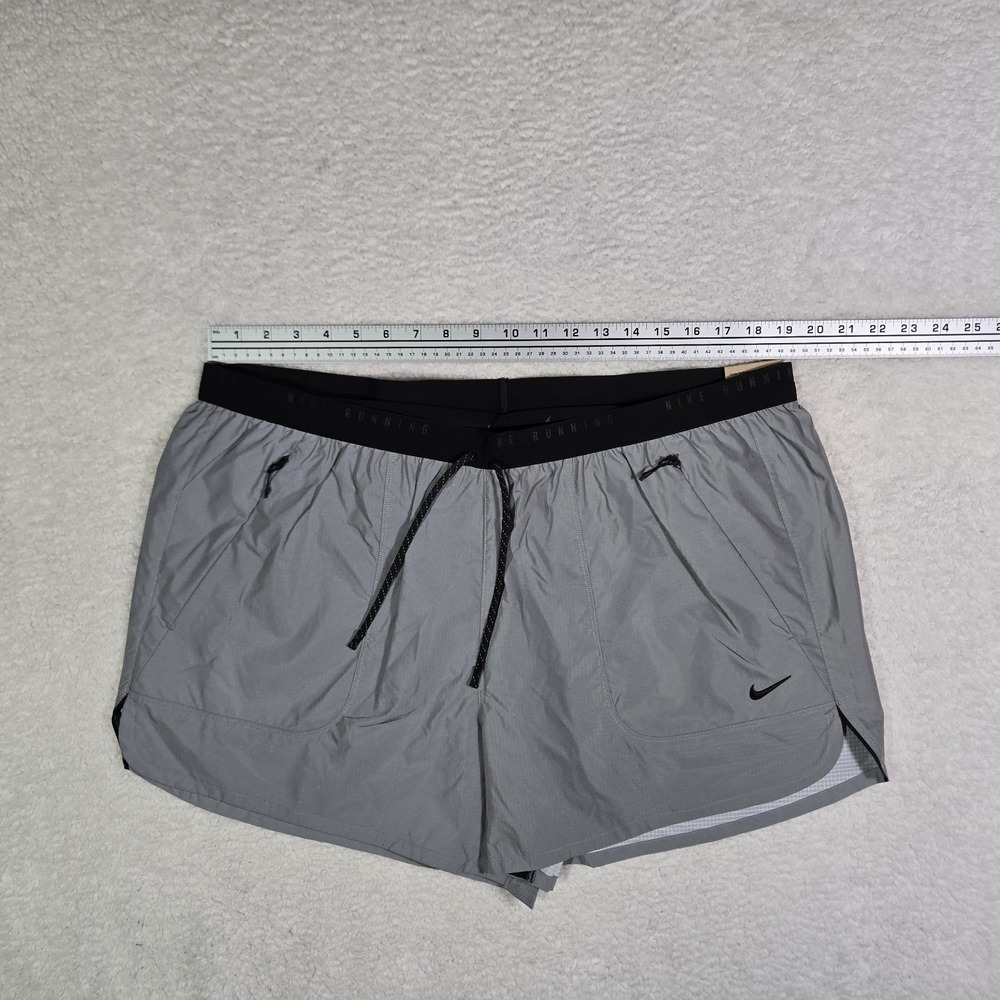 Nike Mens 38x4 Dri-Fit ADV 2-in-1 Reflective 4" Running Shorts IM6267-010 2XL - Picture 10 of 11